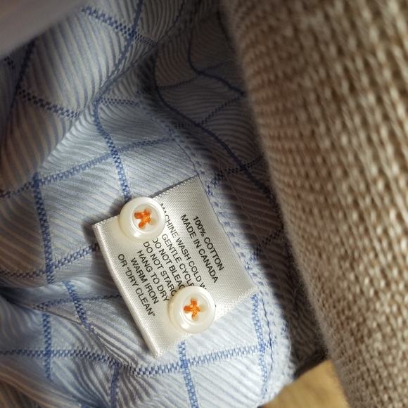 Cheval Equestrian Show Shirt Button down Top Blue - Picture 8 of 9